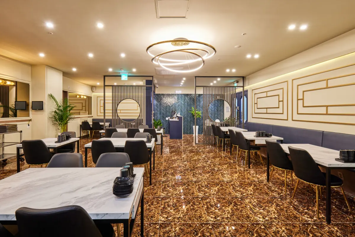 80평 프리미엄 차이니스 레스토랑 인테리어